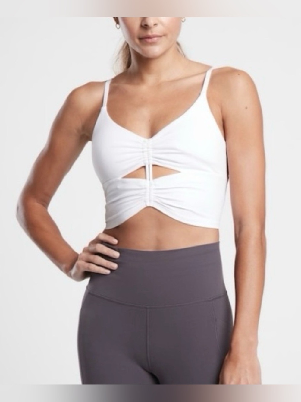 Athleta Cinch Longline Bra